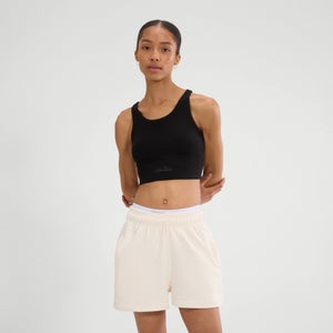 Women's Ballante Scoop Neck Racerback Bra Top Black