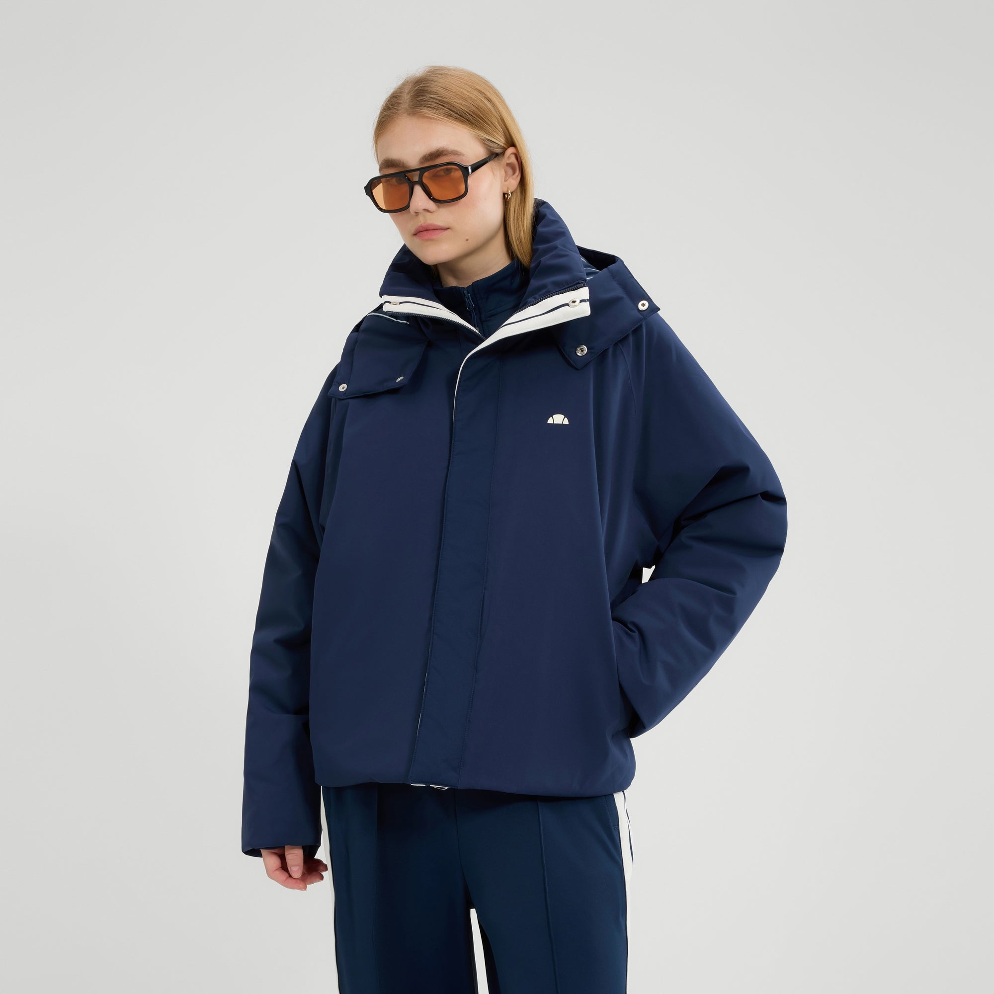 Women's Zenira Padded Jacket Navy | ellesse UK