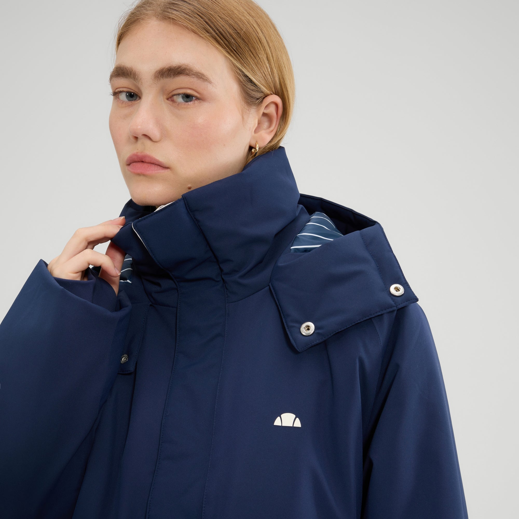 Women's Zenira Padded Jacket Navy | ellesse UK