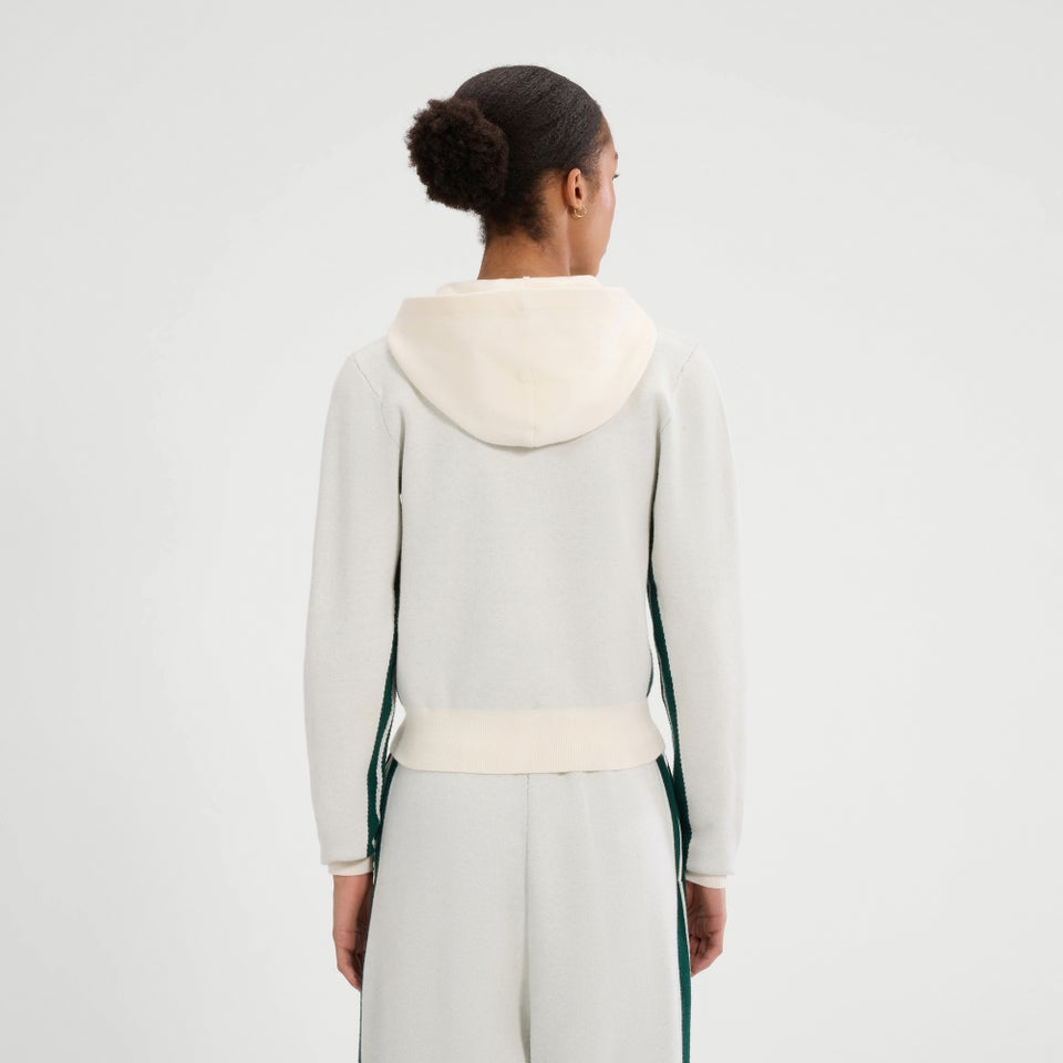 Women's Laneisa Knitted Hoodie Off White