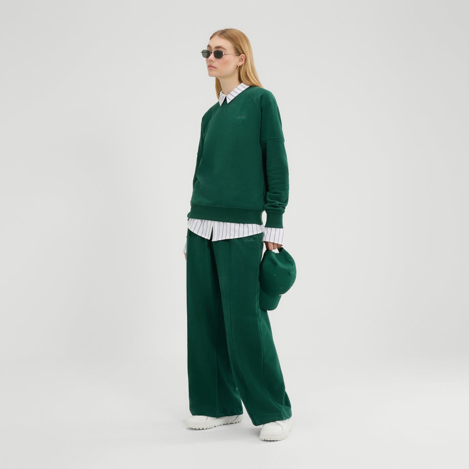 Women's Casoli Wide Leg Jogger Dark Green