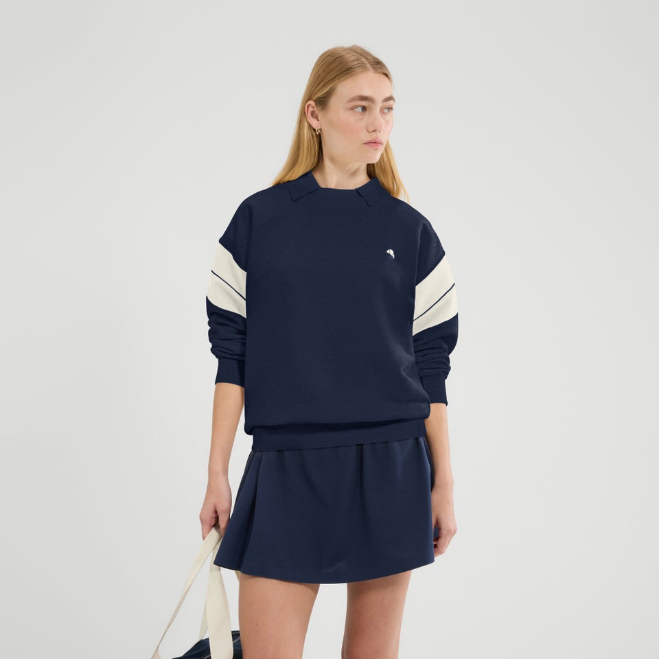 Sweatshirt Calgary für Damen Marineblau