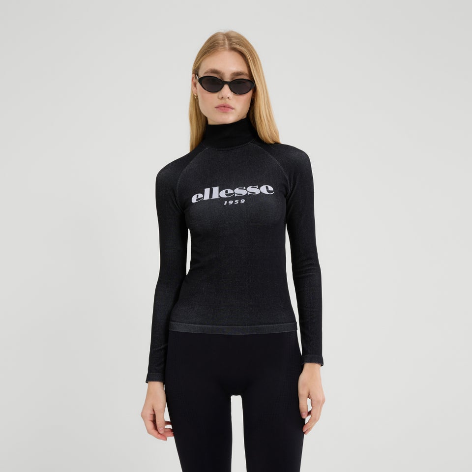 Unterziehbasic Serlo Logo für Damen Schwarz