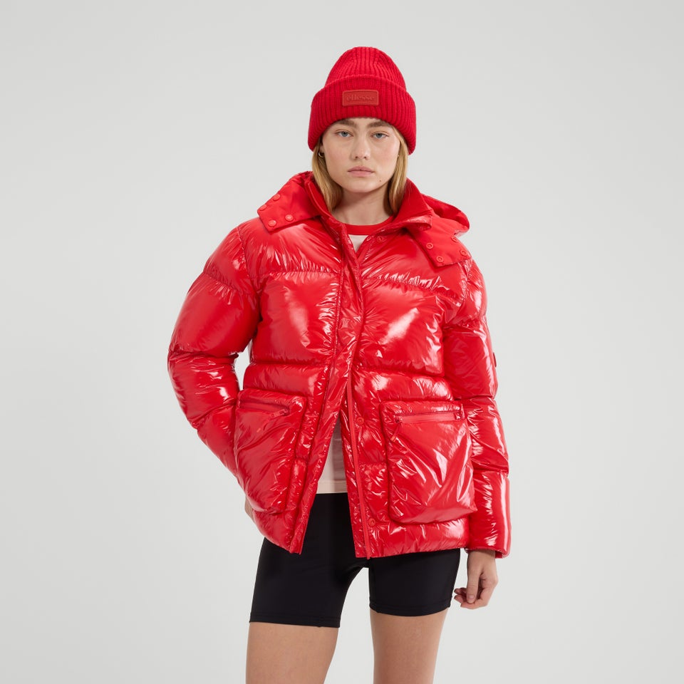 Women's Sela Oversized Puffa Red
