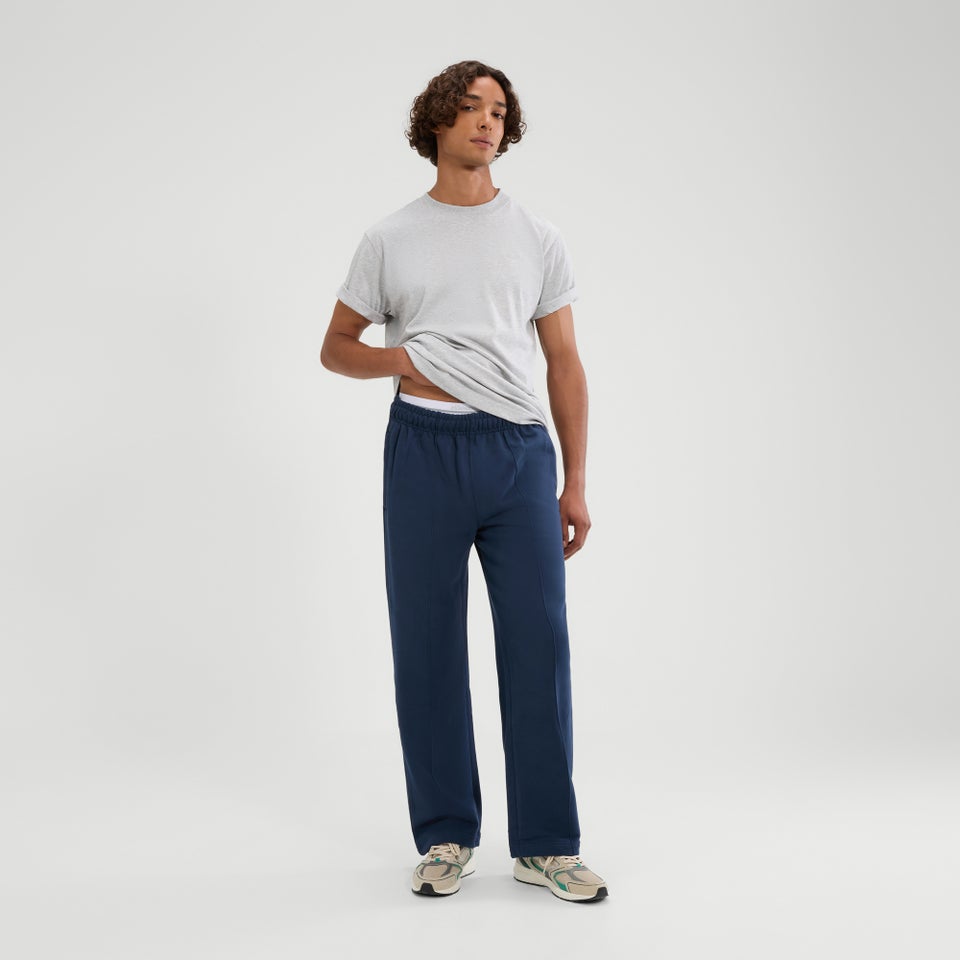 T-Shirt Acciano für Herren Hellgrau Meliert