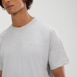 T-Shirt Acciano für Herren Hellgrau Meliert