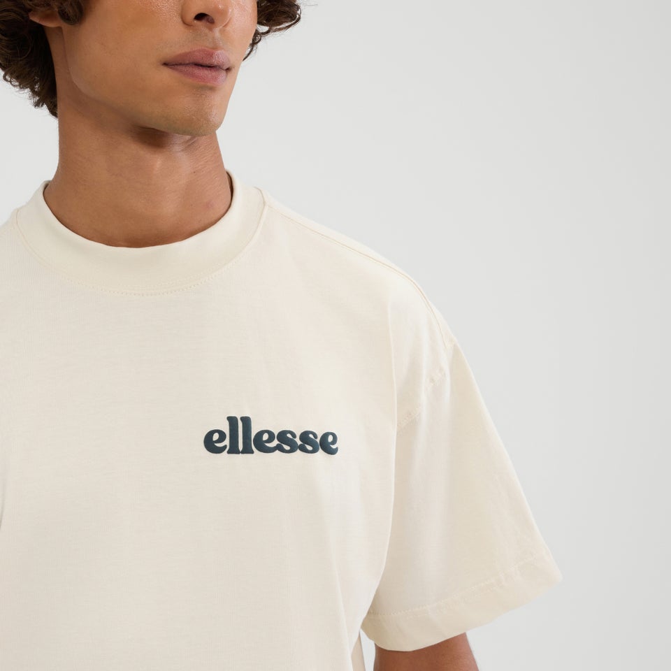 T-Shirt Entriamo für Herren Cremeweiss