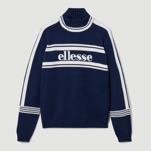 ELLESSE PELLINI KNITTED JUMPER AM NAVY - XS