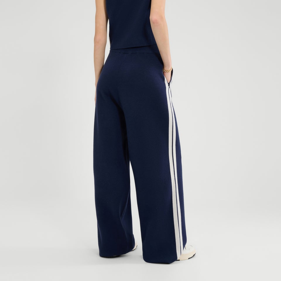 Strickhose Niantellos für Damen Marineblau