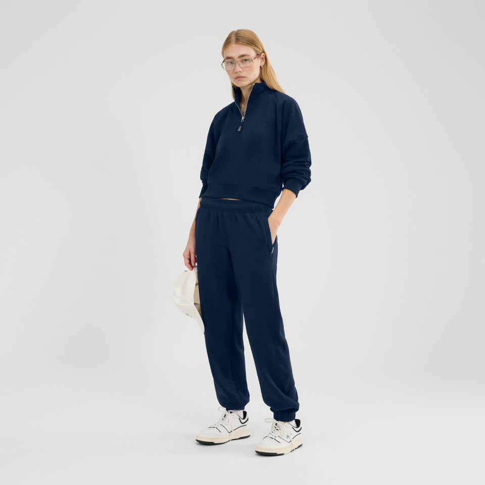 Women's Carrera 1/4 Zip Sweatshirt Navy