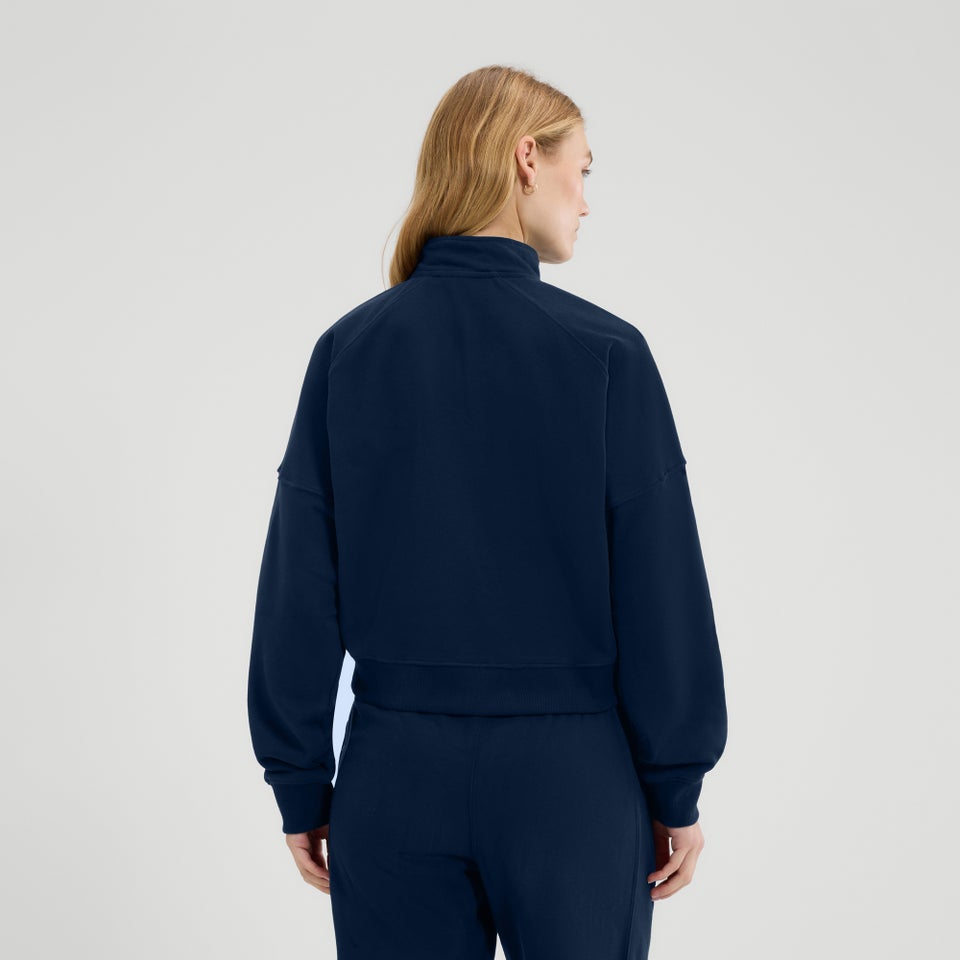 Women's Carrera 1/4 Zip Sweatshirt Navy