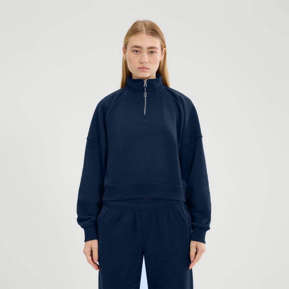 Women's Carrera 1/4 Zip Sweatshirt Navy