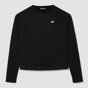 ELLESSE D'IRENE LS TOP AF BLACK - L