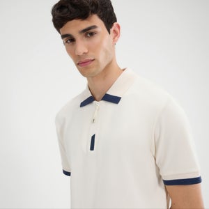Poloshirt Kelvias für Herren Cremeweiss