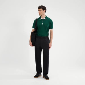 Straight-Fit-Hose Cagola für Herren Schwarz