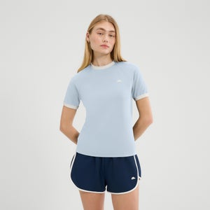Women's Etchemin Crop Tee Light Blue