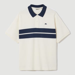 ELLESSE SBARRI POLO AM OFF WHITE - L