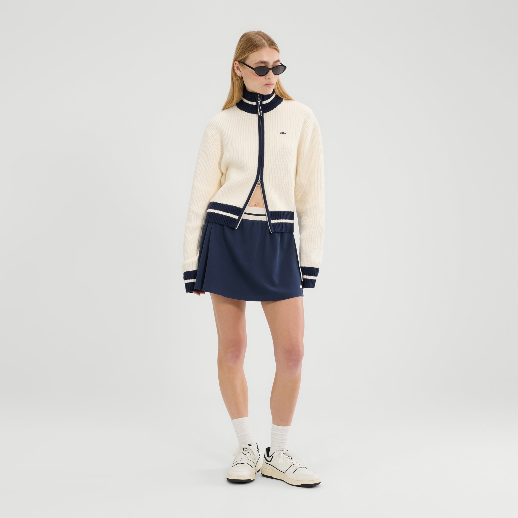 Women's Le Massif Track Top Off White | ellesse UK