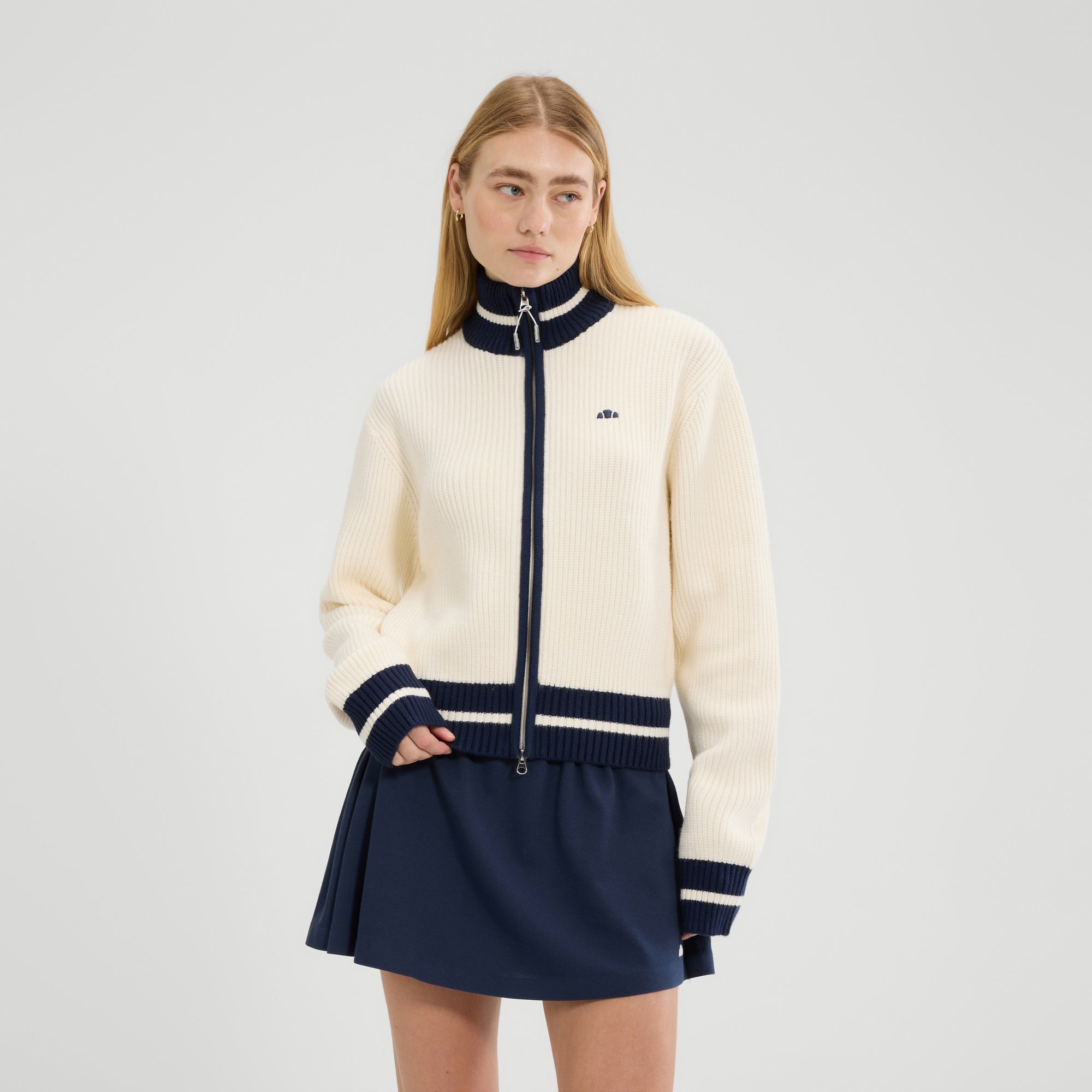 Women's Le Massif Track Top Off White | ellesse UK