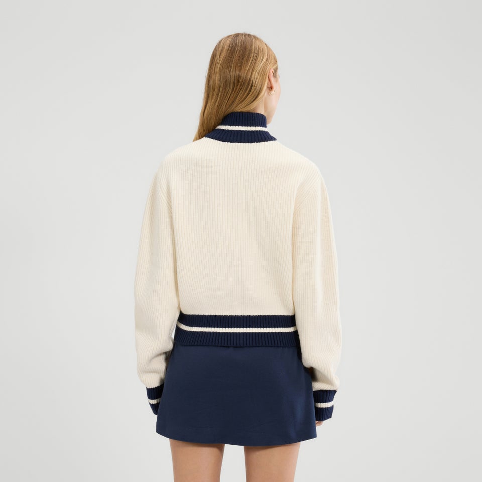 Sportoberteil Le Massif für Damen Cremeweiss