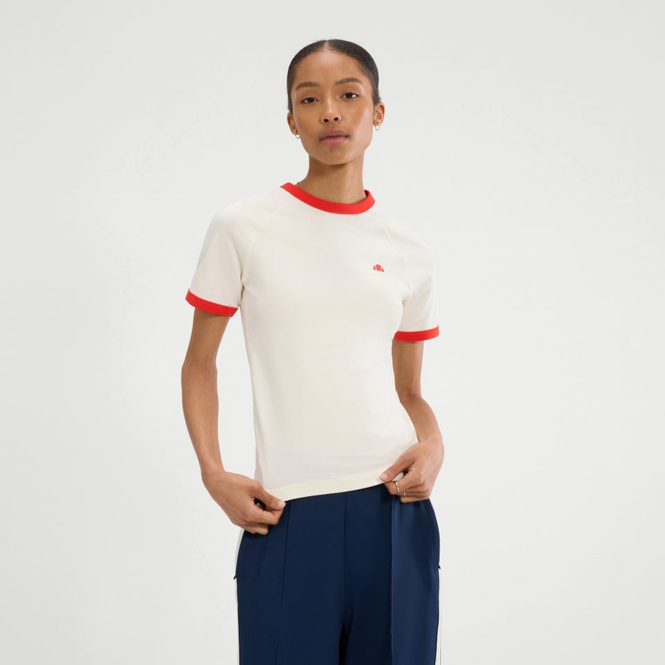 Women's Etchemin Crop Tee Off White