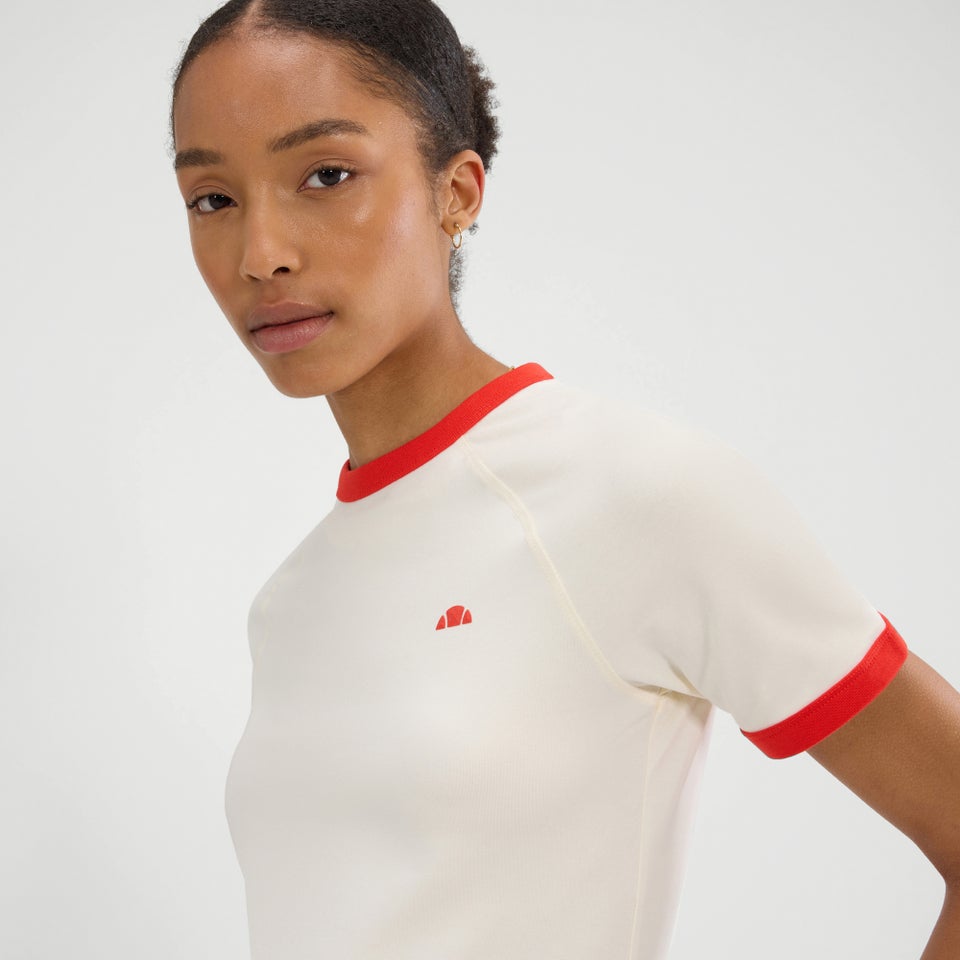 Women's Etchemin Crop Tee Off White