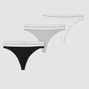 ELLESSE ANDTRETTA THONG 3 PACK AF MULTI - 12