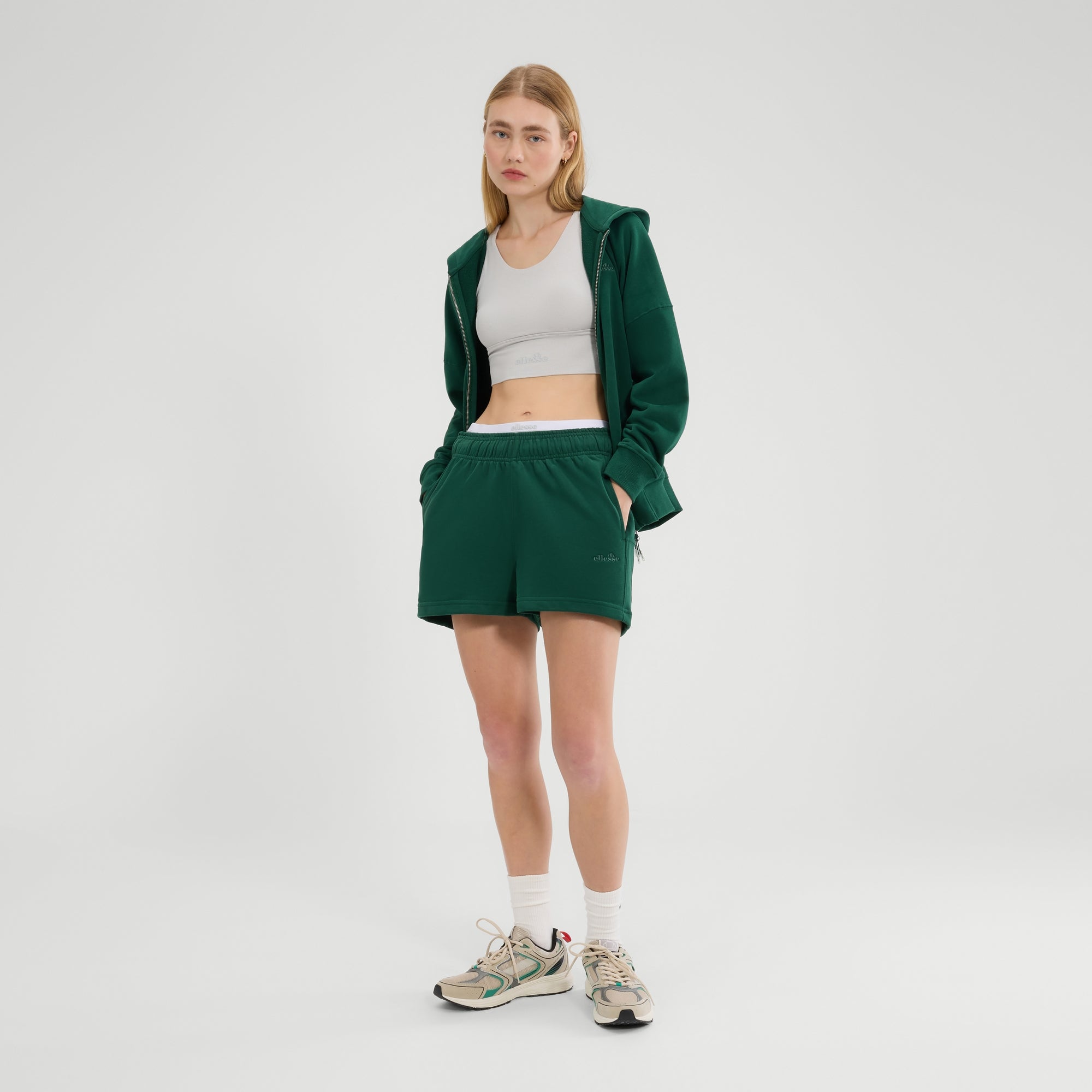 Women's Altilia Short Dark Green | ellesse UK