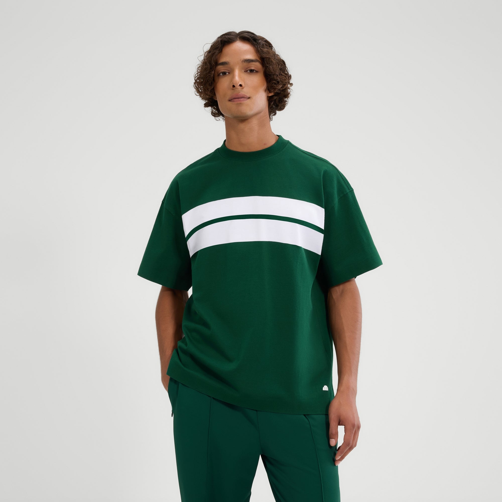 Men's Jamonde Tee Dark Green | ellesse UK