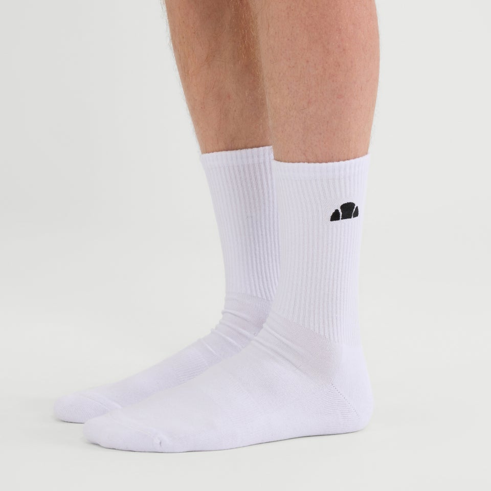 Unisex Alacre Socks White