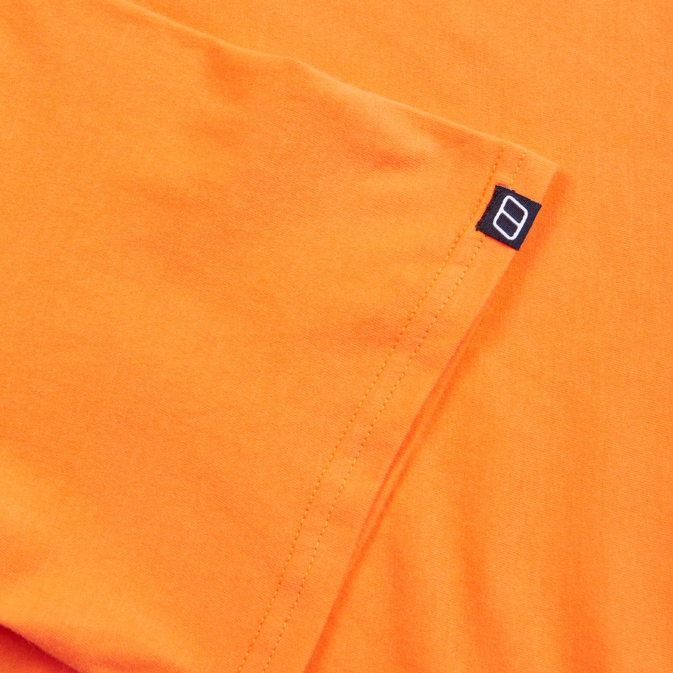 Women's Grappled Short Sleeve Tee - Orange