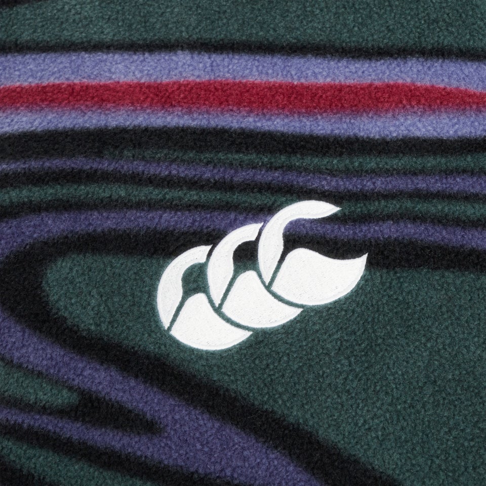 Adult Unisex Ireland Retro Fleece Green/Purple