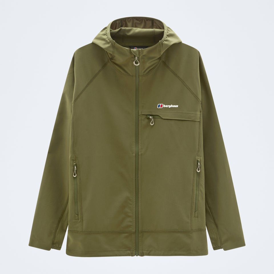 Men's Wavertree Hooded Jacket - Cheviot Green