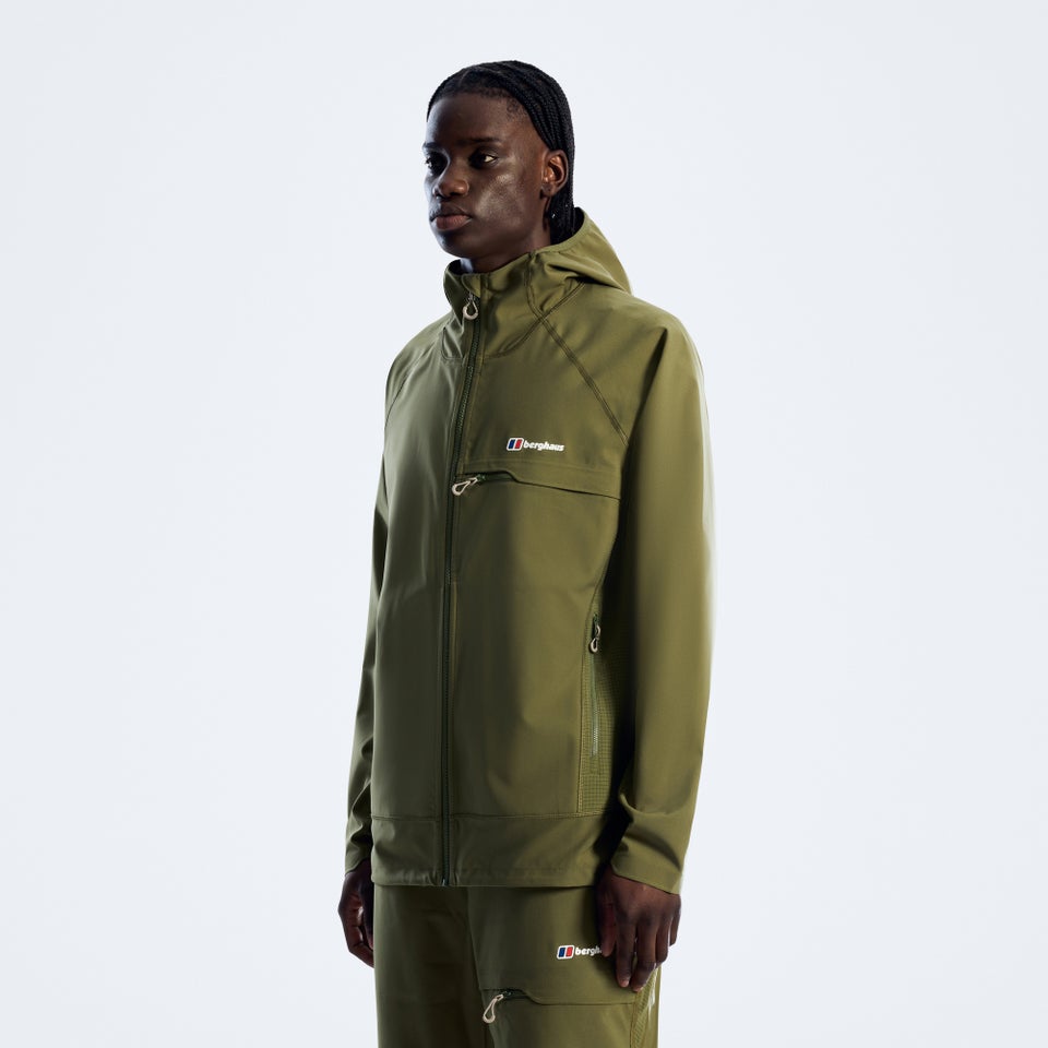 Men's Wavertree Hooded Jacket - Cheviot Green
