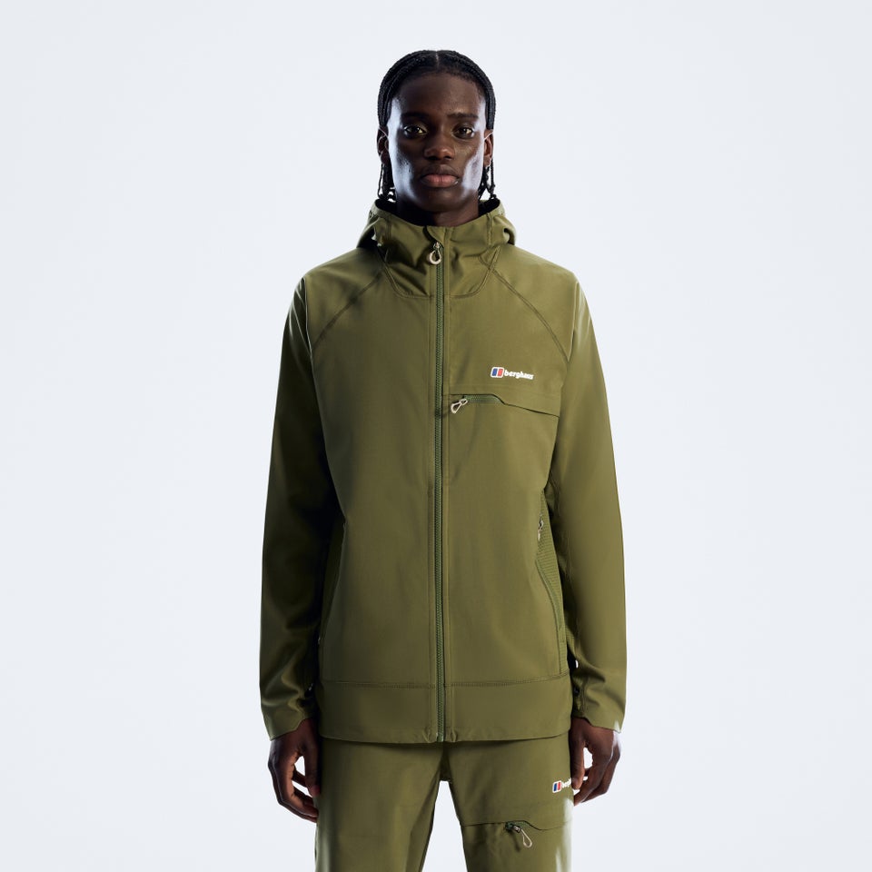 Men's Wavertree Hooded Jacket - Cheviot Green