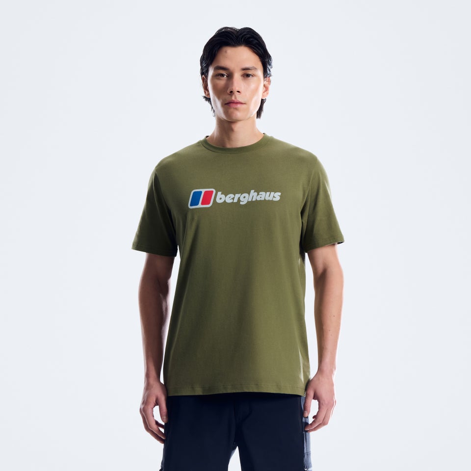 Men's Berghaus Class XL-Logo Tee - Green