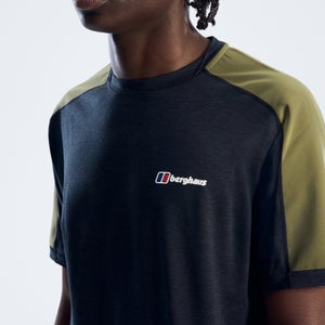 Men's Farndale Tech Tee - Jet Black/Jet Black