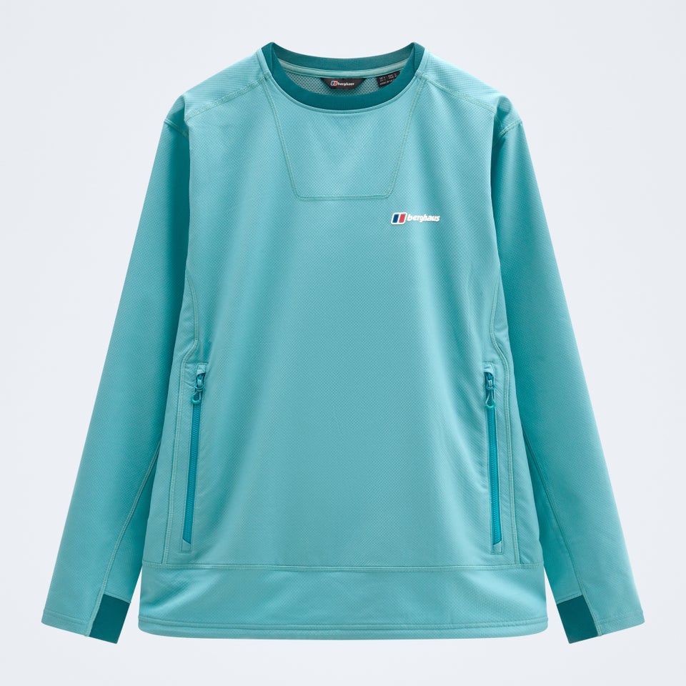 Men's Greenbank Crew Sweater - Calgary Blue