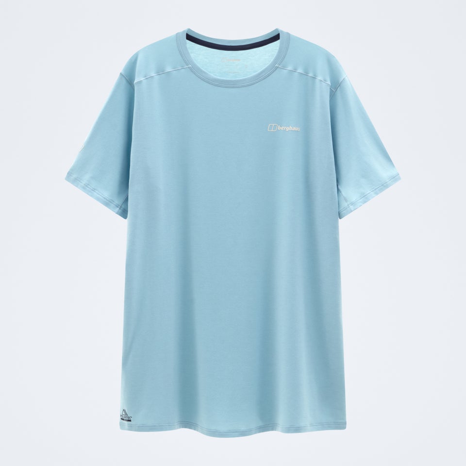Men's Berghaus Delta Short Sleeve Tech Tee - Blue