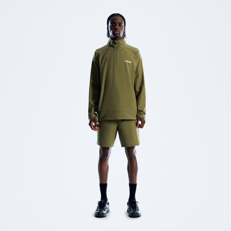 Men's Wavertree Half-Zip - Cheviot Green
