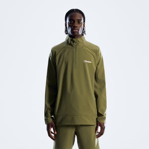 Wavertree Half-Zip für Herren - Dunkelgrün