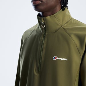 Wavertree Half-Zip für Herren - Dunkelgrün