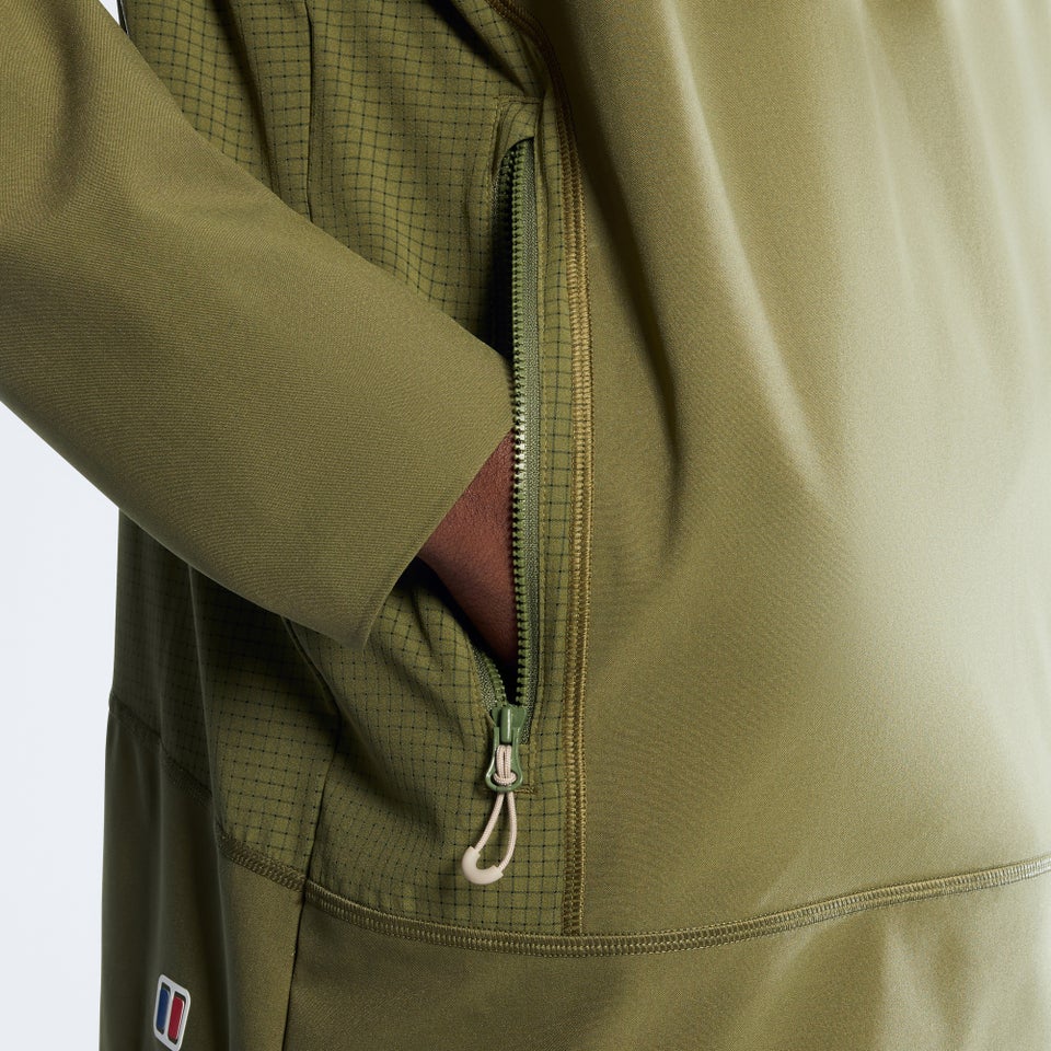 Men's Wavertree Half-Zip - Cheviot Green