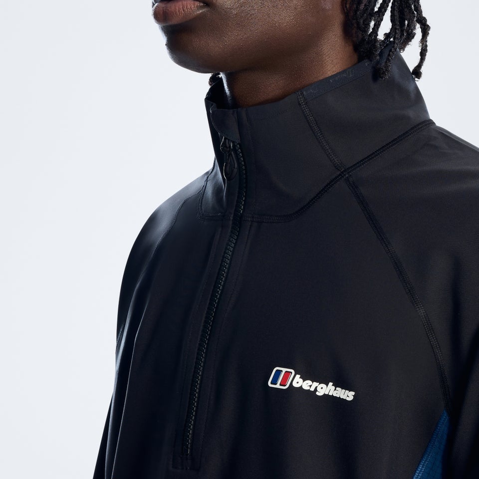 Men's Wavertree Half-Zip - Jet Black