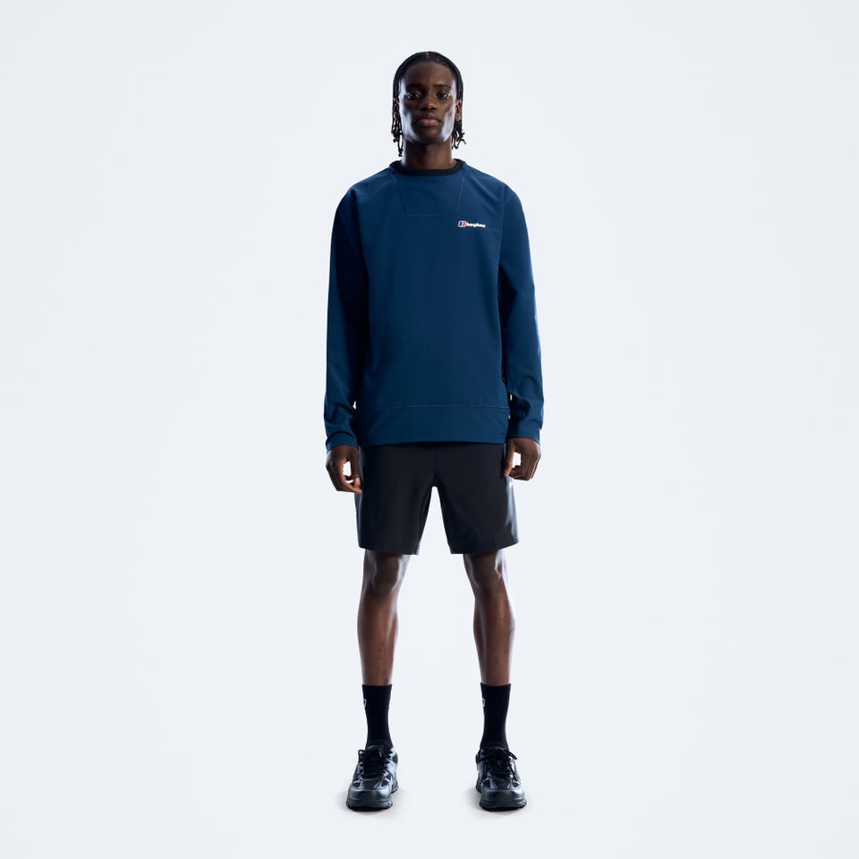 Men's Greenbank Crew Sweater - Hale Navy
