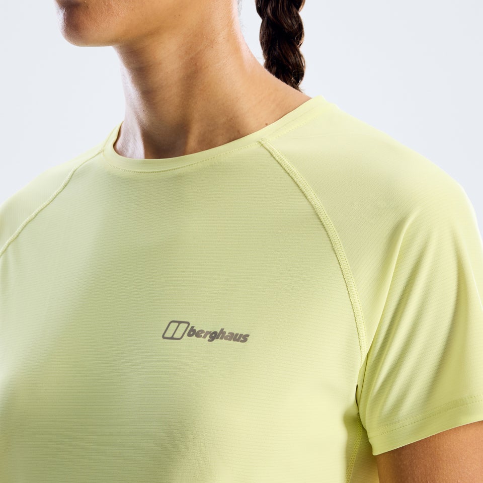 Women's 24/7 Crew Short Sleeve Tech Tee - Yellow