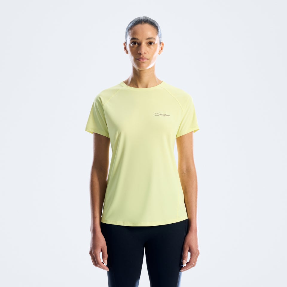 Women's 24/7 Crew Short Sleeve Tech Tee - Yellow