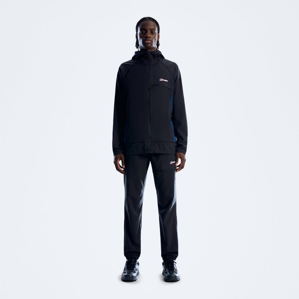 Men's Wavertree Hooded Jacket - Jet Black