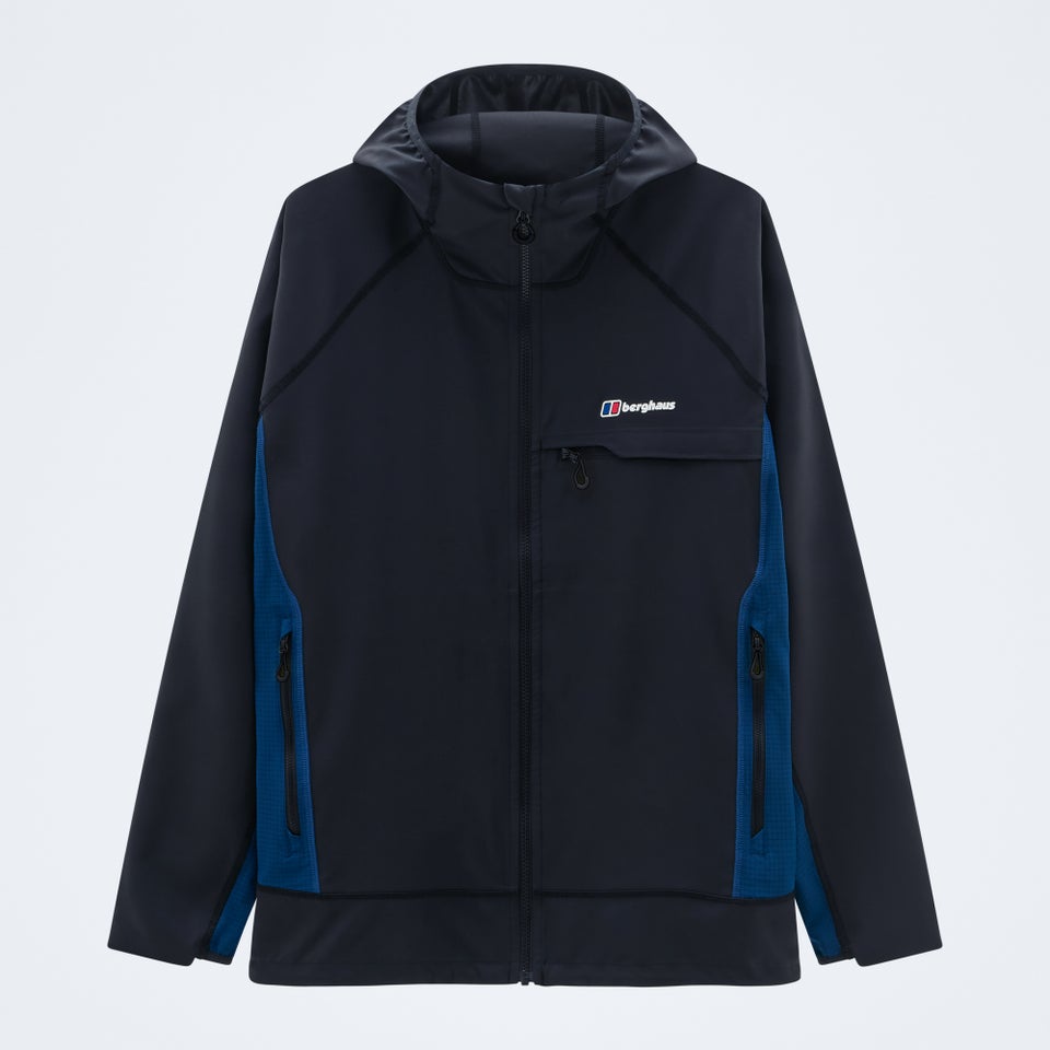 Men's Wavertree Hooded Jacket - Jet Black