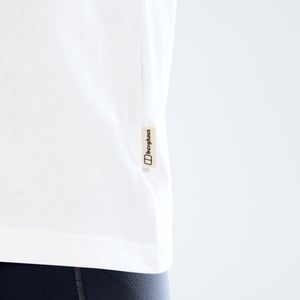 Mountainscape Essential-Tee für Damen - Weiß